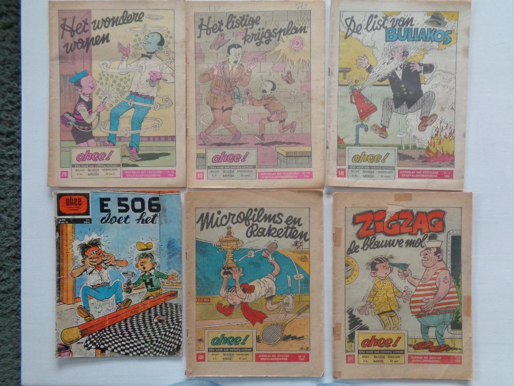 Thomas Pips (ohee-uitgaven) - V5-V6 en V8-V11, Livres, BD, Enlèvement ou Envoi