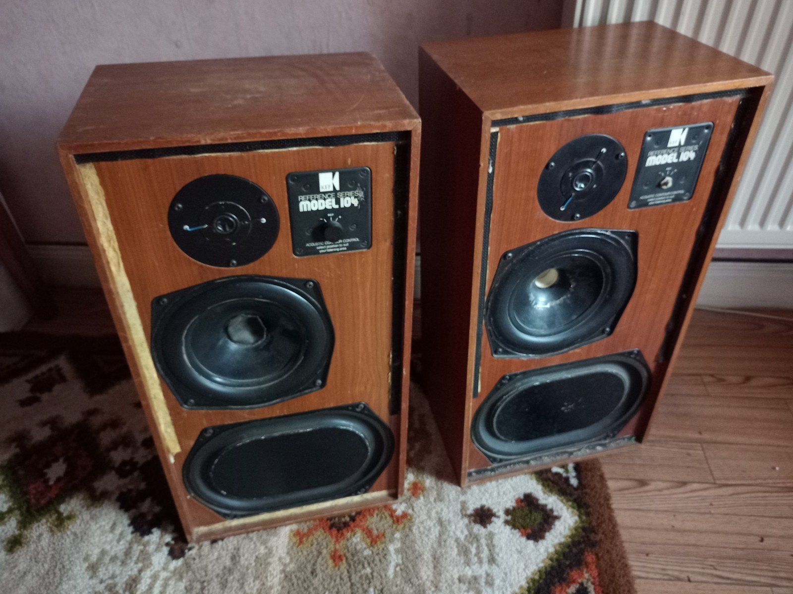 enceintes vintage Kef model 104, Enlèvement, KEF