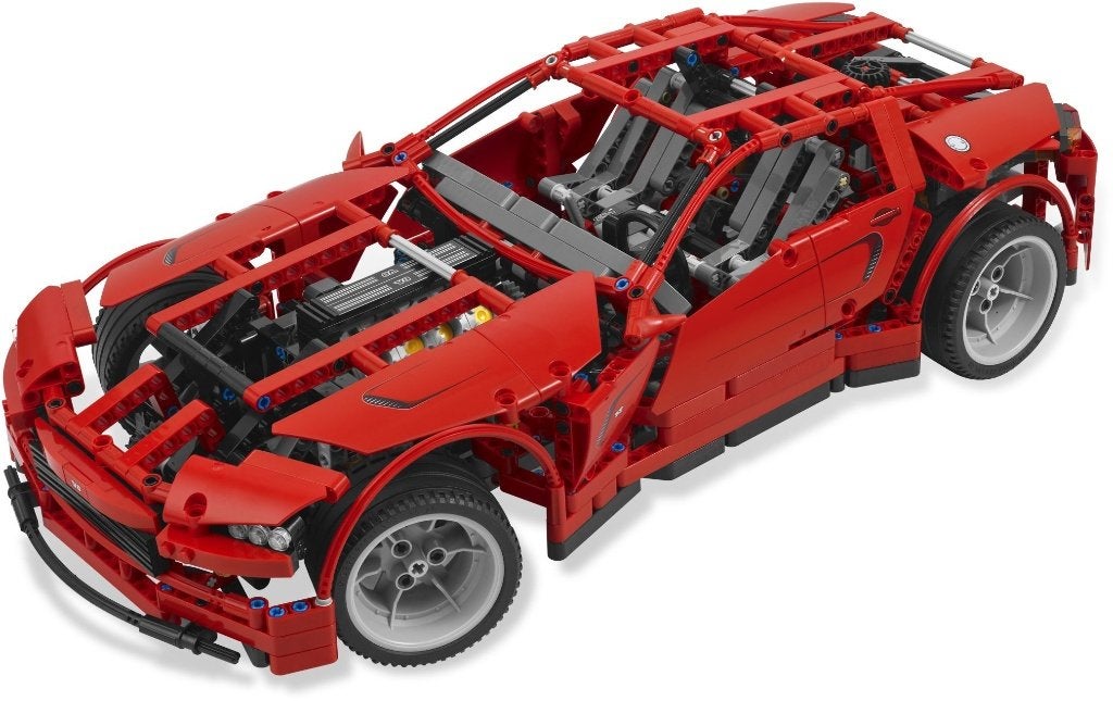 Lego Technic 8070 Super Car, Kinderen en Baby's, Speelgoed | Duplo en Lego, Lego, Ophalen of Verzenden, Zo goed als nieuw, Technic