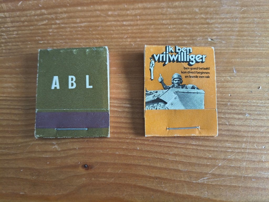2 luciferdoosjes ABL, Verzamelen, Ophalen, Overige soorten, Overige typen