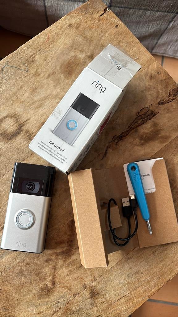 Ring video deurbel in zeer goede staat, Huis en Inrichting, Deurbellen, Ophalen, Zo goed als nieuw