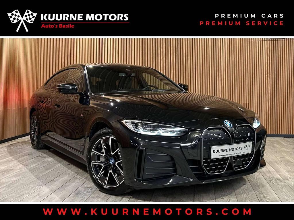 BMW i4 eDrive40 M Pack Alu18"/Led/Leder/Pdc/Cam/Hud/Carplay, Auto's, Gebruikt, Zwart, 340 pk, https://public.car-pass.be/vhr/5f0b9b7e-bc5f-47d3-9985-6758dd31f08f