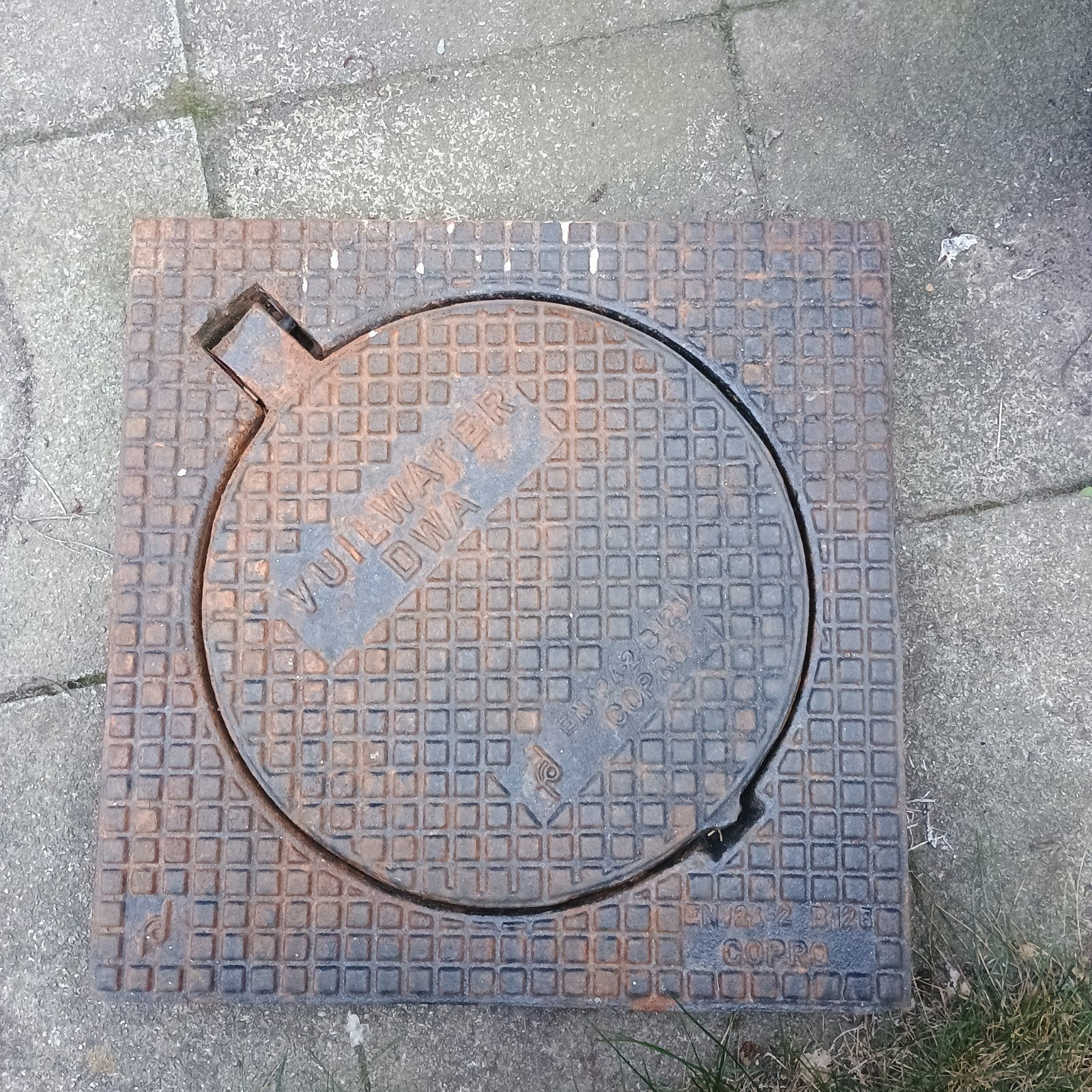 putdeksel copro, Ophalen of Verzenden, Zo goed als nieuw