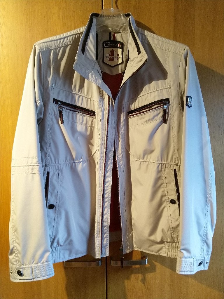 Blouson, Vêtements | Hommes, Vestes | Été, Gris, Taille 52/54 (L), NEW CANADIAN CABANO, Enlèvement