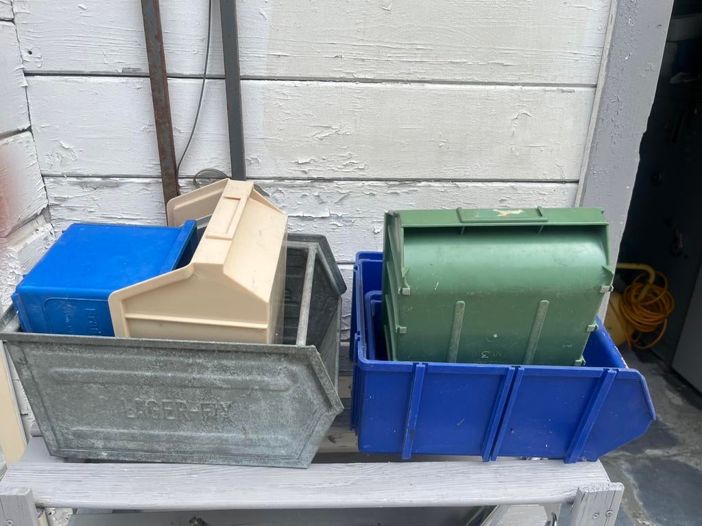 Sorteerbakken, Ophalen, Gebruikt, Minder dan 50 cm, Bak of Kist