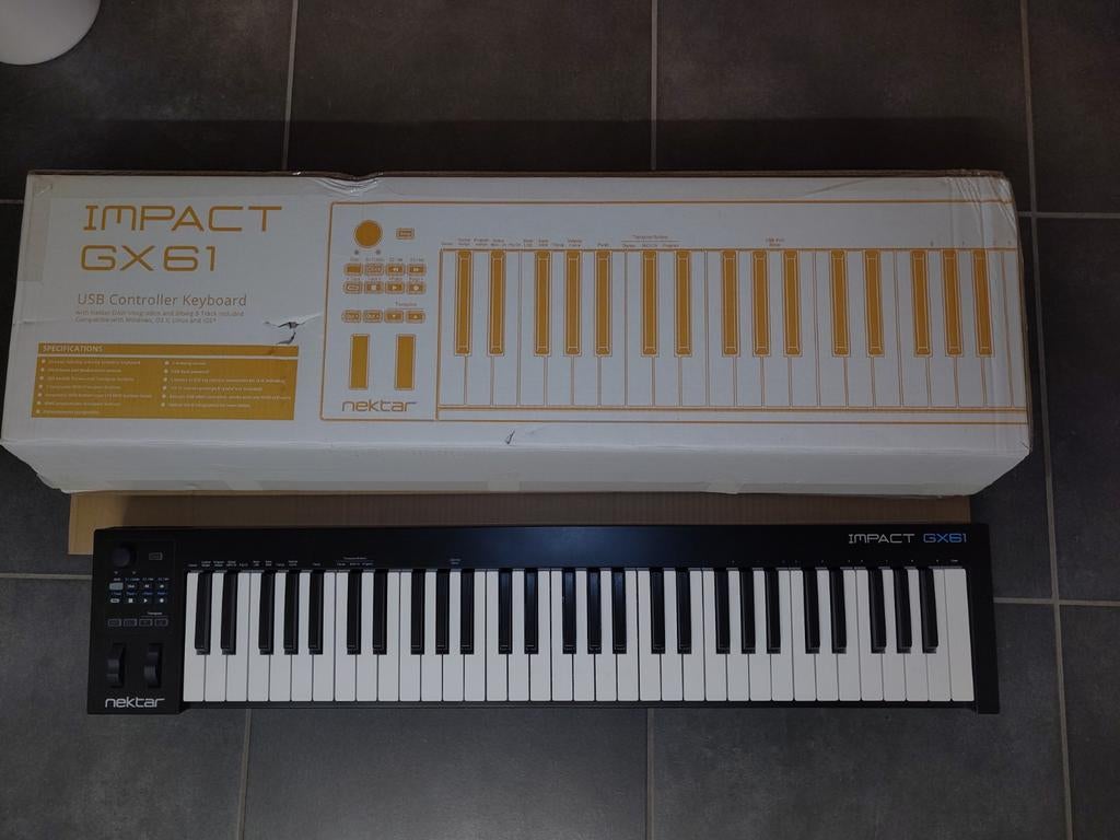 NEKTAR Impact GX61 - Piano, Musique & Instruments, Enlèvement, Piano