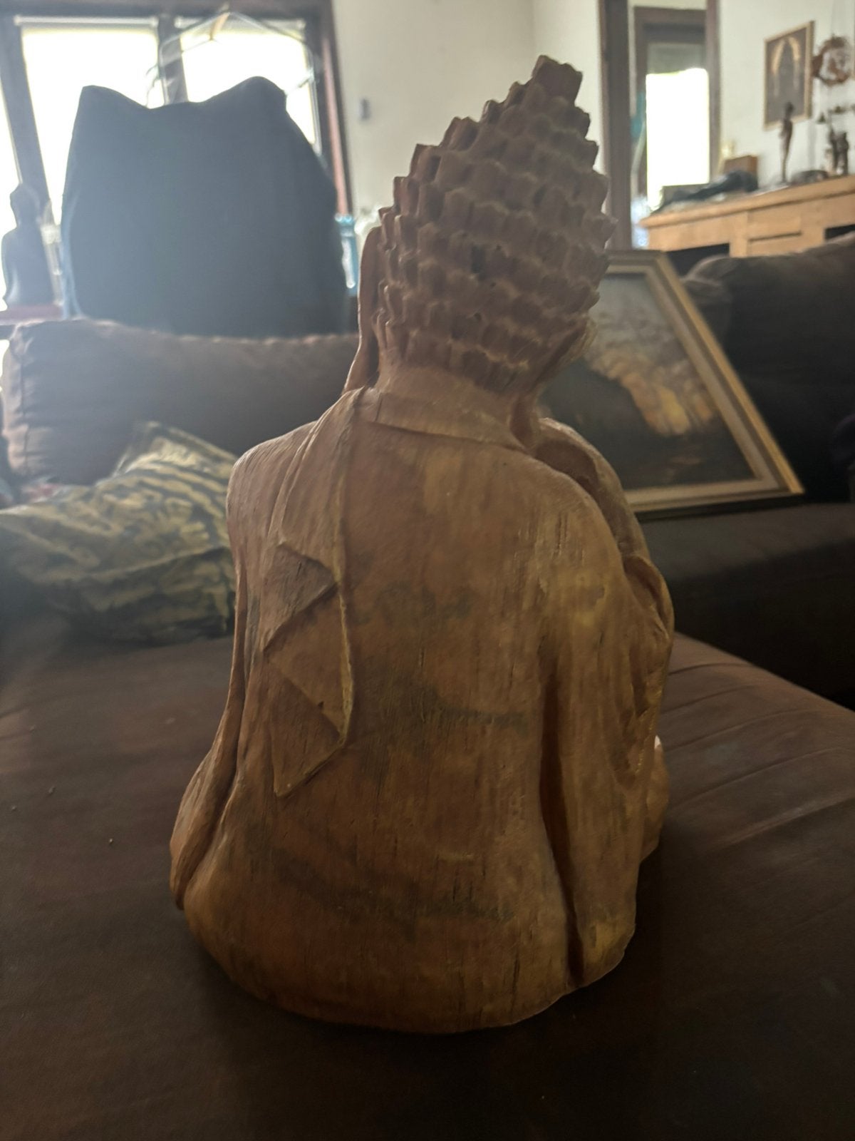 Buddha, 60 cm, Marron, Comme neuf, Enlèvement