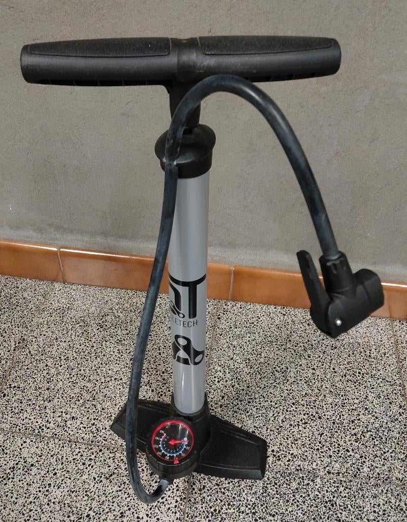Fietspomp cycletech met drukmeter, Enlèvement, Manomètre