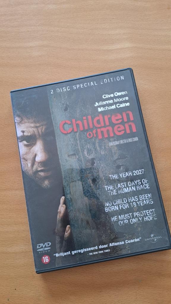 DVD Children of men, Cd's en Dvd's, Dvd's | Actie, Gebruikt, Vanaf 16 jaar, Boxset, Actie