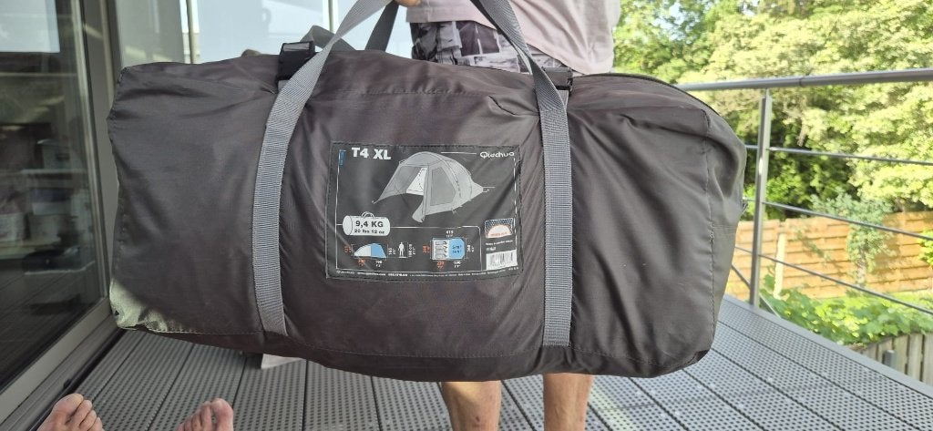 Decathlon tent, Caravanes & Camping, Tentes, Enlèvement, Comme neuf, Jusqu'à 4