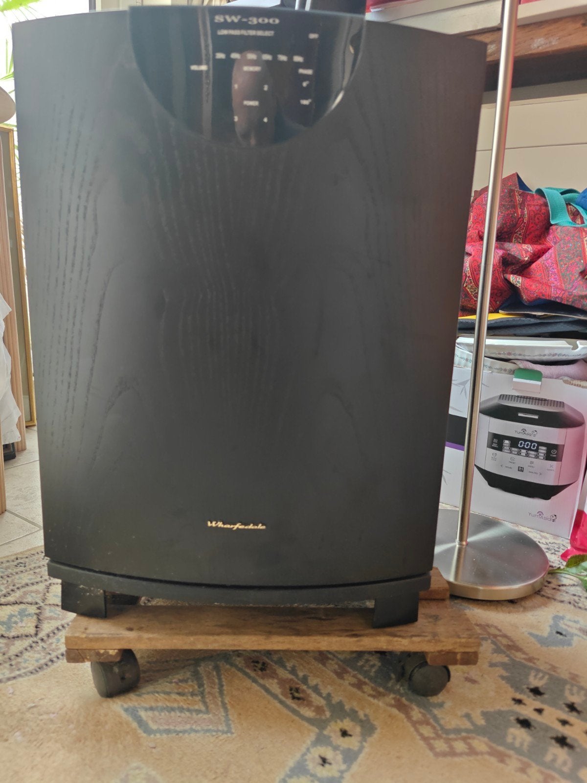 Subwoofer van wharfdale, Enlèvement