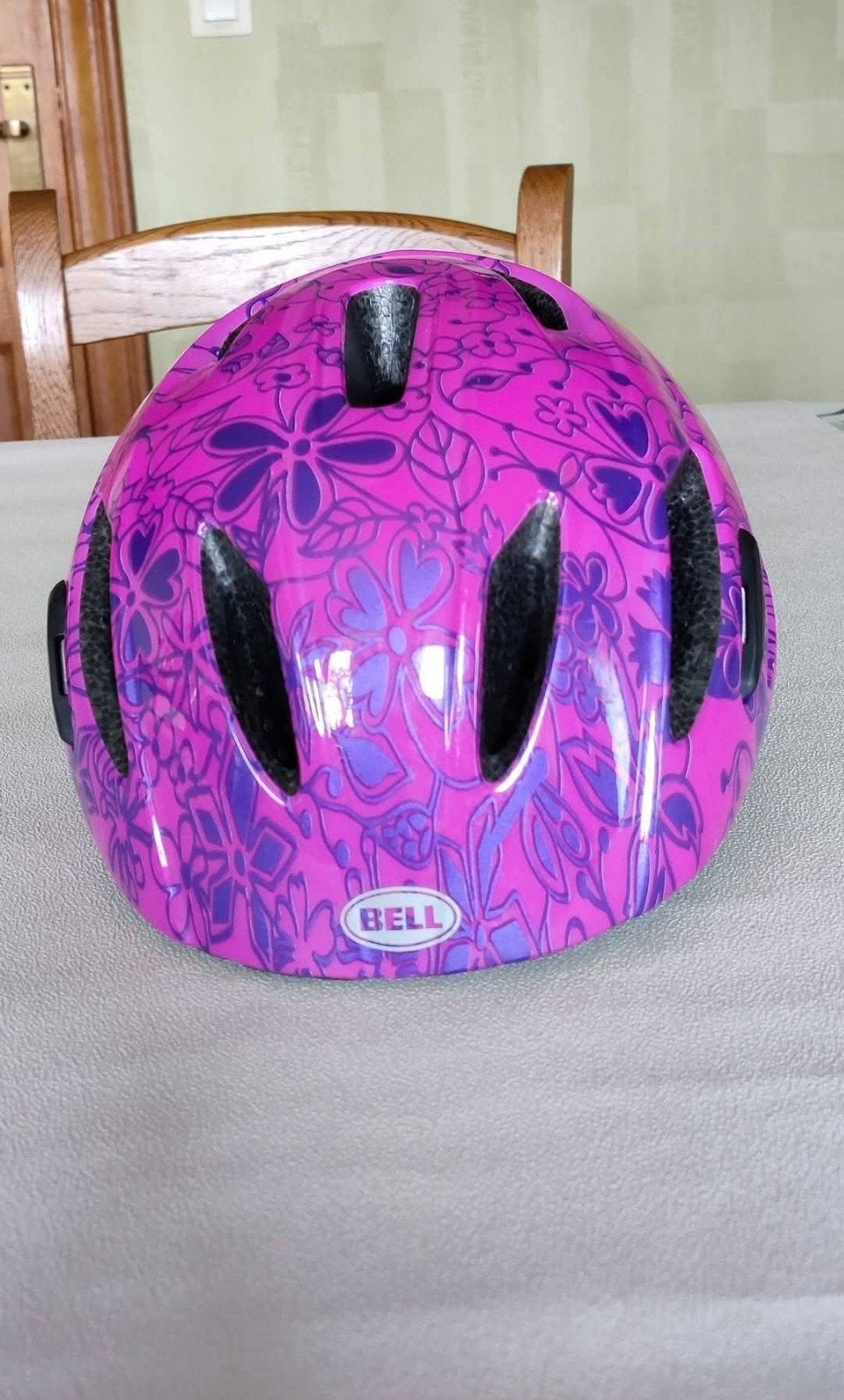 Fietshelm merk Bell maat 47, zo goed als nieuw., Ophalen, Zo goed als nieuw
