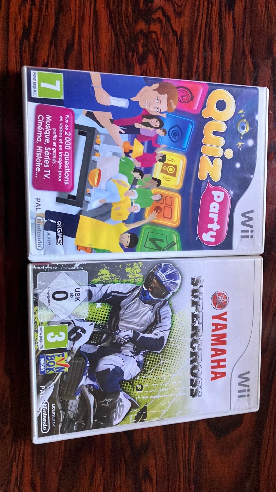 Lot de 2 jeux wii, Consoles de jeu & Jeux vidéo, Nintendo, Enlèvement ou Envoi, Utilisé, Nintendo