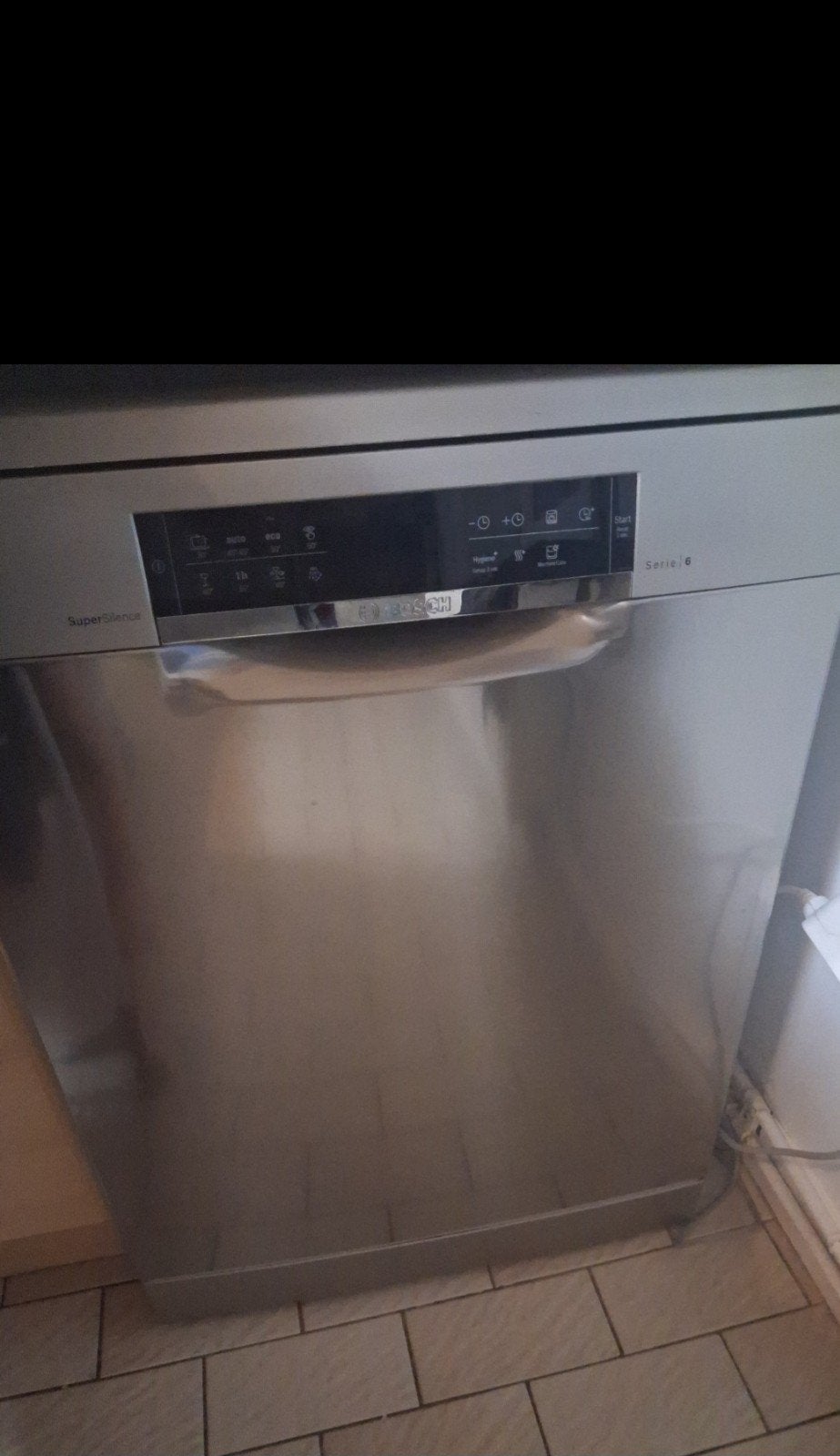 Je vends mon lave-vaisselle Bosch Série 6 SuperSilence en in, Enlèvement