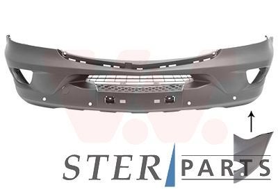 Voorbumper Mercedes Sprinter W906 Face lift A 9068801901, -, Voor, Ophalen of Verzenden, Bumper