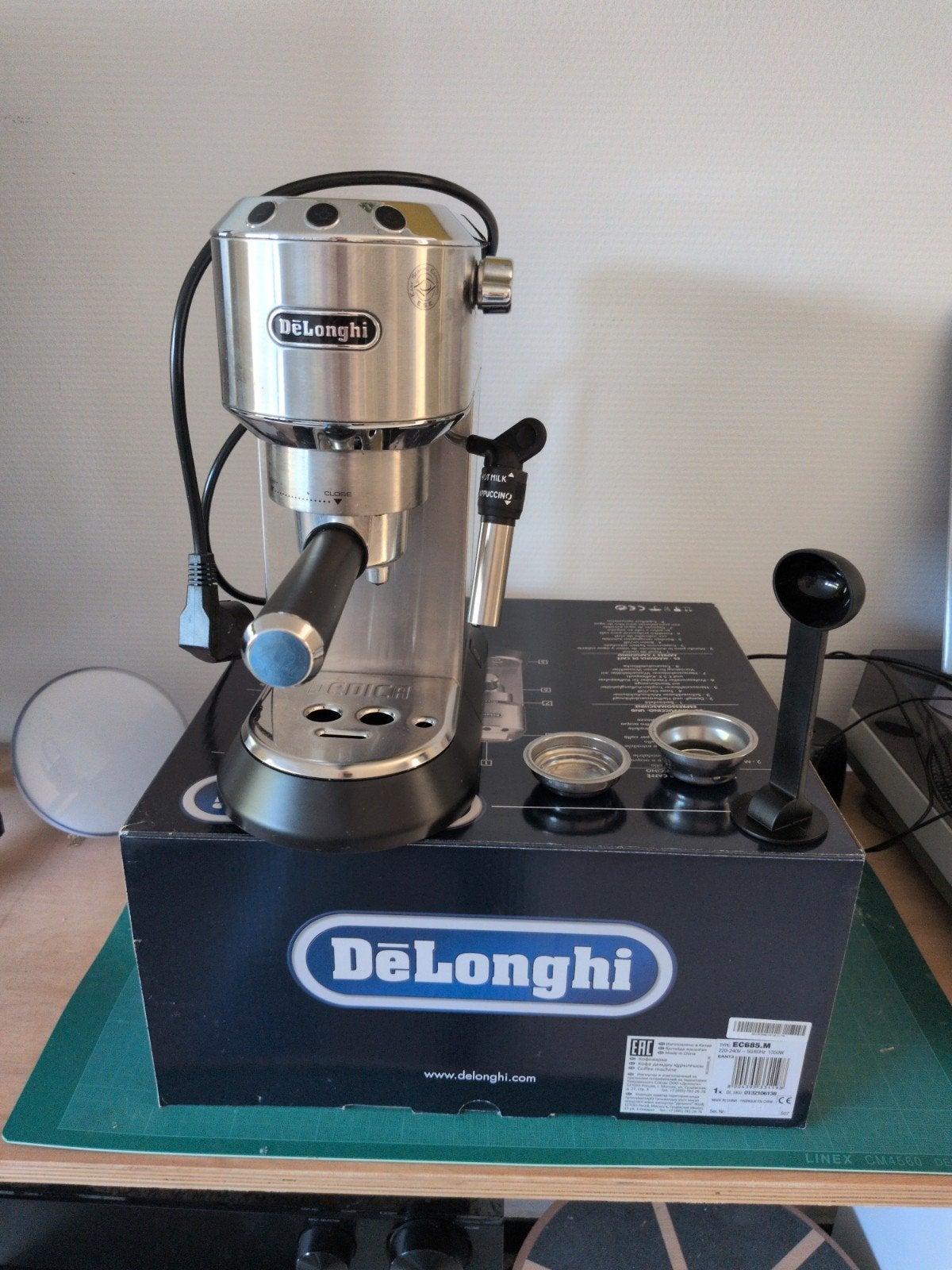 De’Longhi Dedica Style, Ophalen, Overige modellen, Gemalen koffie