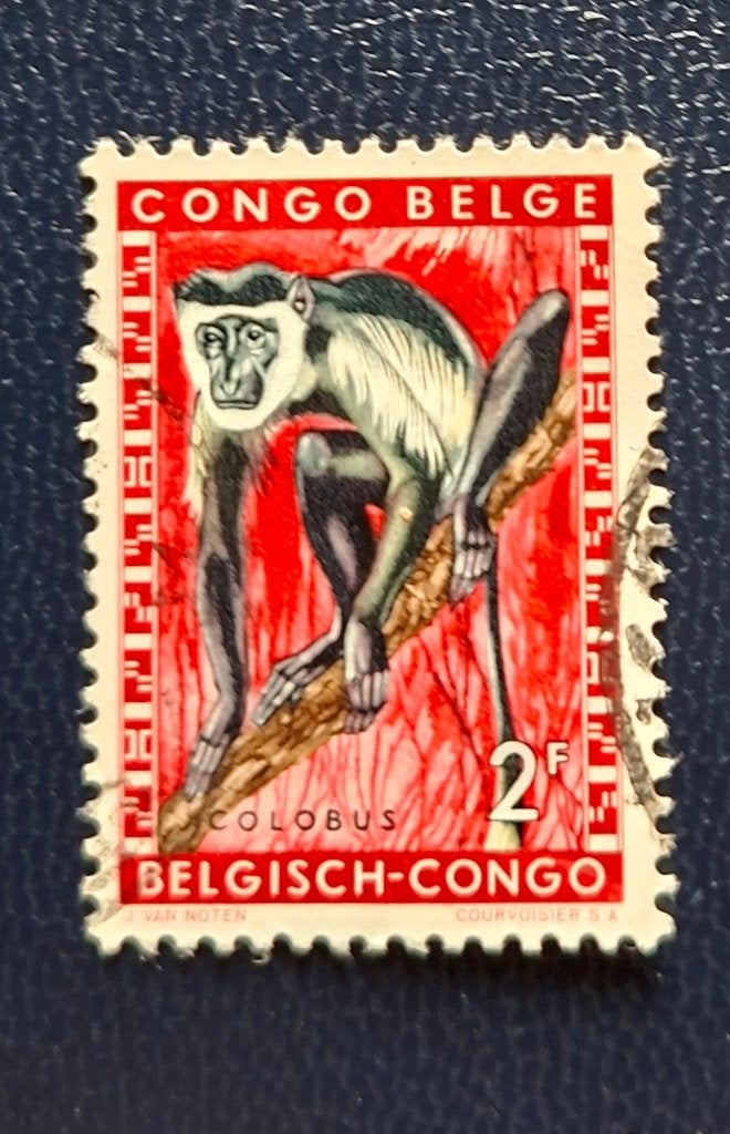 Timbre OBP 356 du Congo belge, Timbres & Monnaies, Timbres | Europe | Belgique, Enlèvement ou Envoi, Affranchi, Oblitéré