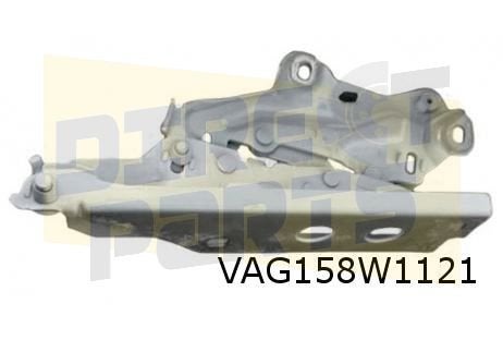 Audi A6 (2/18-) Motorkapscharnier Links Origineel! 4K0823301, -, -, Nieuw, Audi