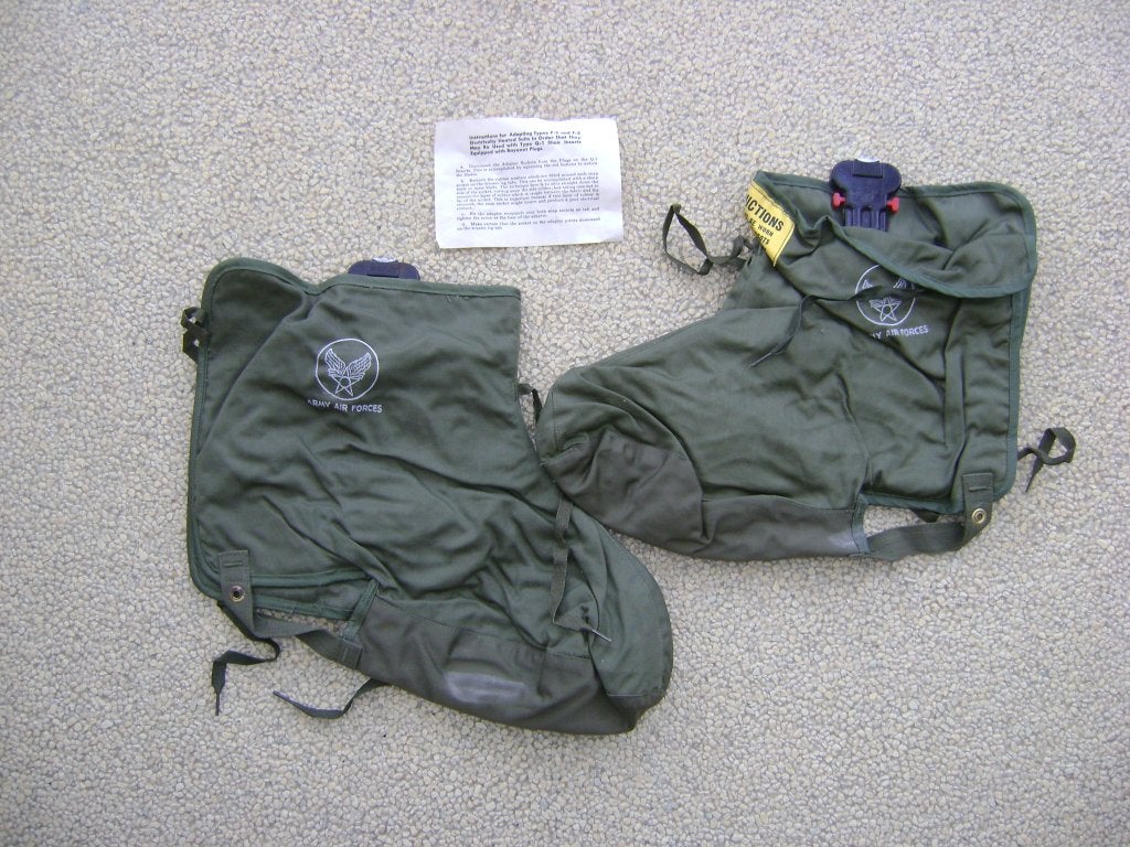 USAAF shoe-insert, flying, electric, type Q1., Enlèvement ou Envoi, Armée de l'air, Vêtements ou Chaussures