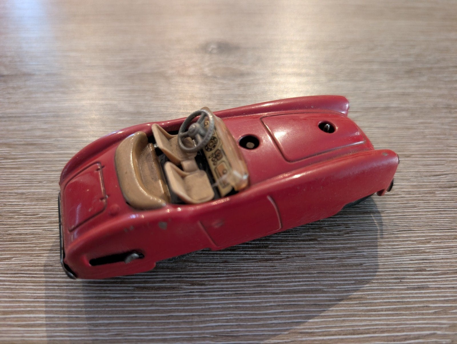 Blikspeelgoed Schuco Varianto-Cabriolet 3045/Austin Healey 3, Antiek en Kunst, Ophalen of Verzenden