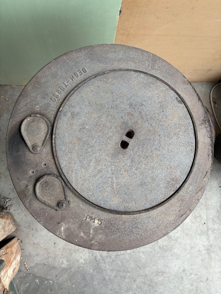 Poêle à bois, Enlèvement, Utilisé, Bois, Autoportant