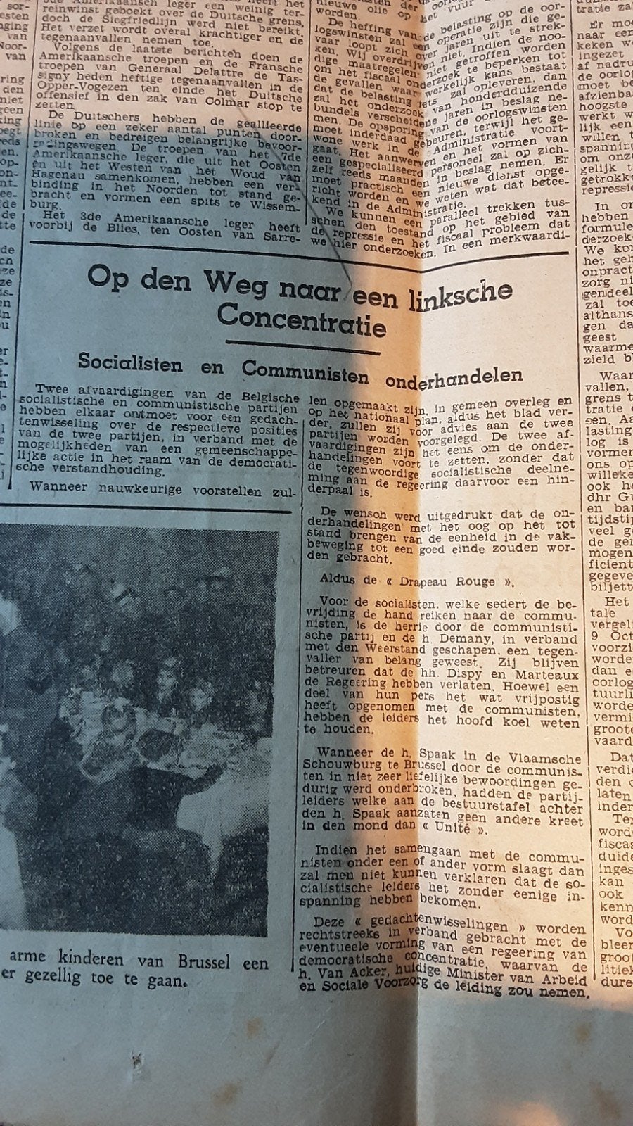 De Nieuwe Standaard, oorlogskrant, 17 december 1944, Ophalen of Verzenden