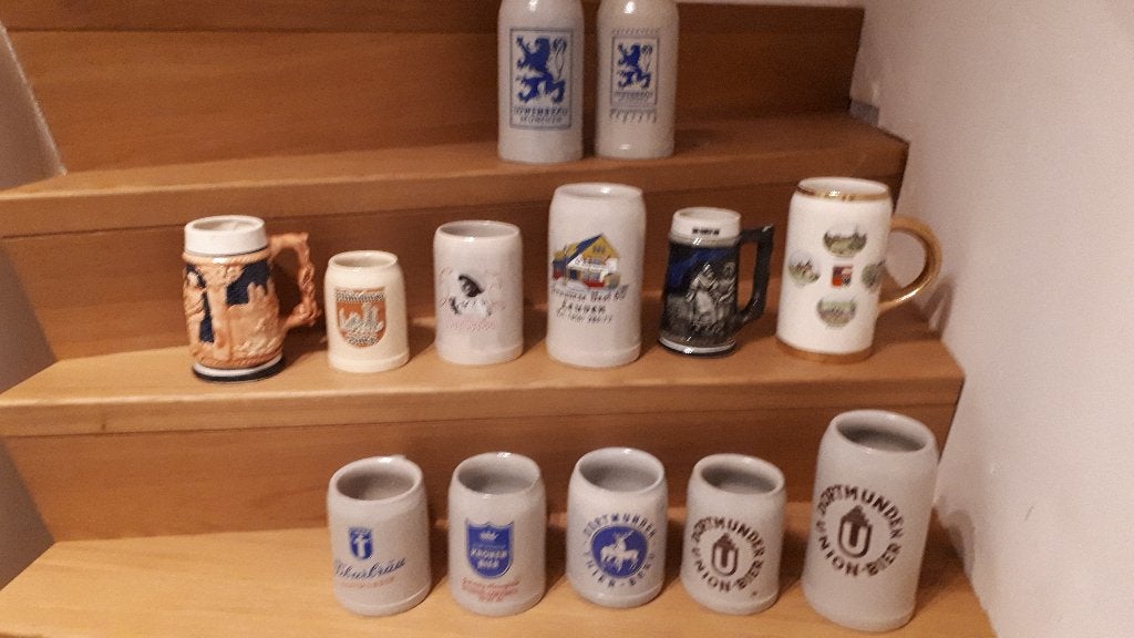 bierkruiken - 13 stuks, Collections, Marques de bière, Enlèvement