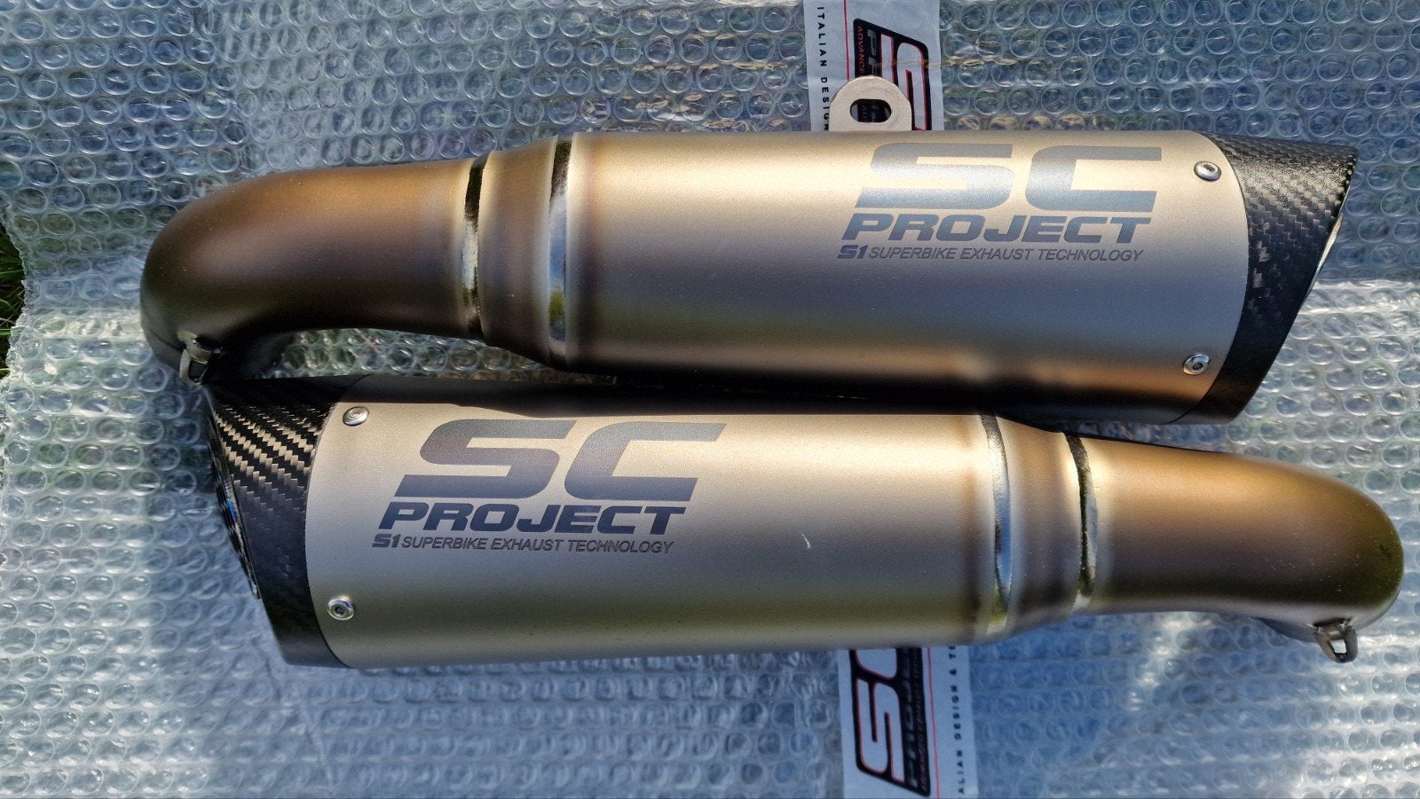 Chaussons en titane SC Project S1 Ducati Hypermotard 950, Enlèvement ou Envoi