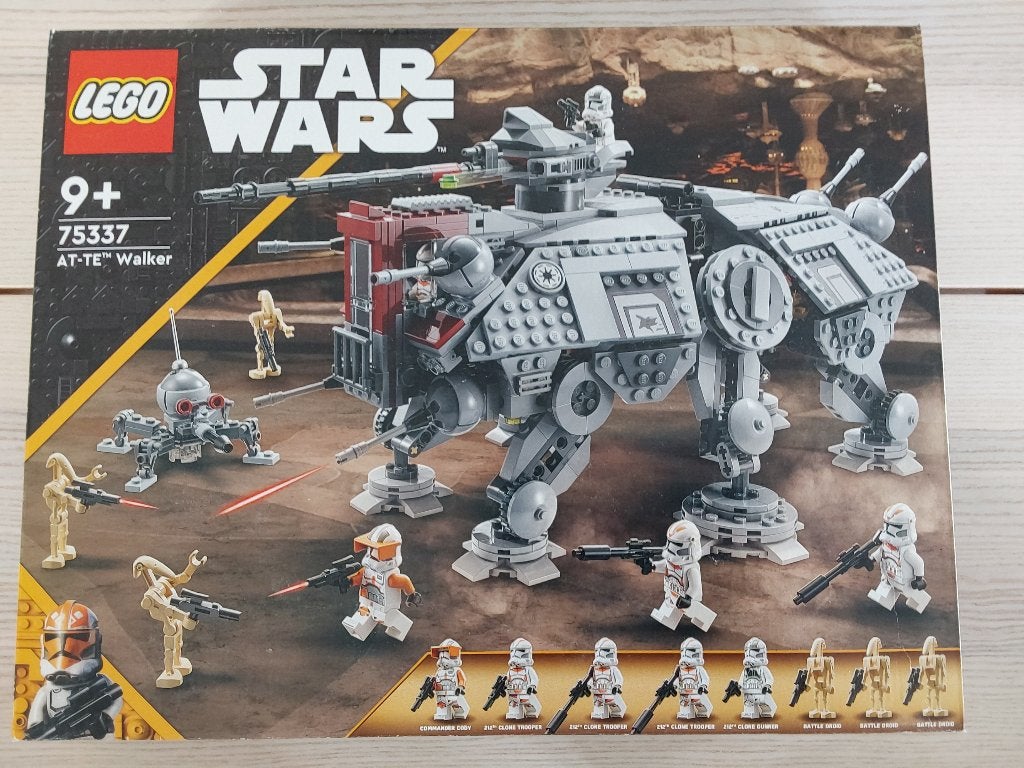 Lego star wars 75337 AT-TE Walker, Verzamelen, Ophalen, Zo goed als nieuw