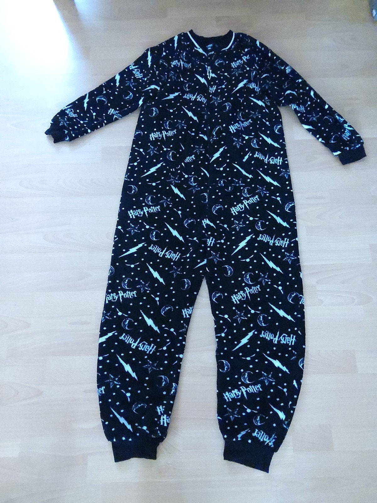 harry potter onesie maat L, Harry potter, Ophalen of Verzenden, Maat 42/44 (L), Zwart