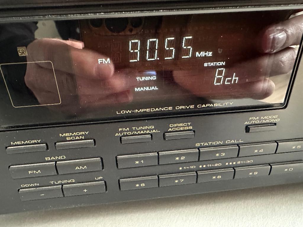 Pioneer tuner Sx757, Ophalen, Gebruikt