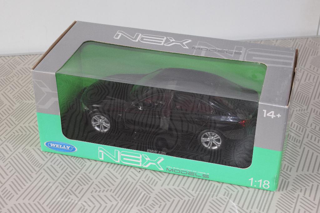 miniature 1:18 neuf nex models welly BMW 335i noire, Enlèvement ou Envoi, Neuf, Welly