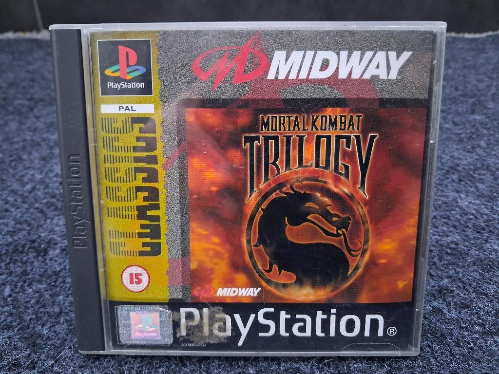 Mortal Kombat Trilogy Playstation 1, Games en Spelcomputers, Ophalen of Verzenden, Zo goed als nieuw