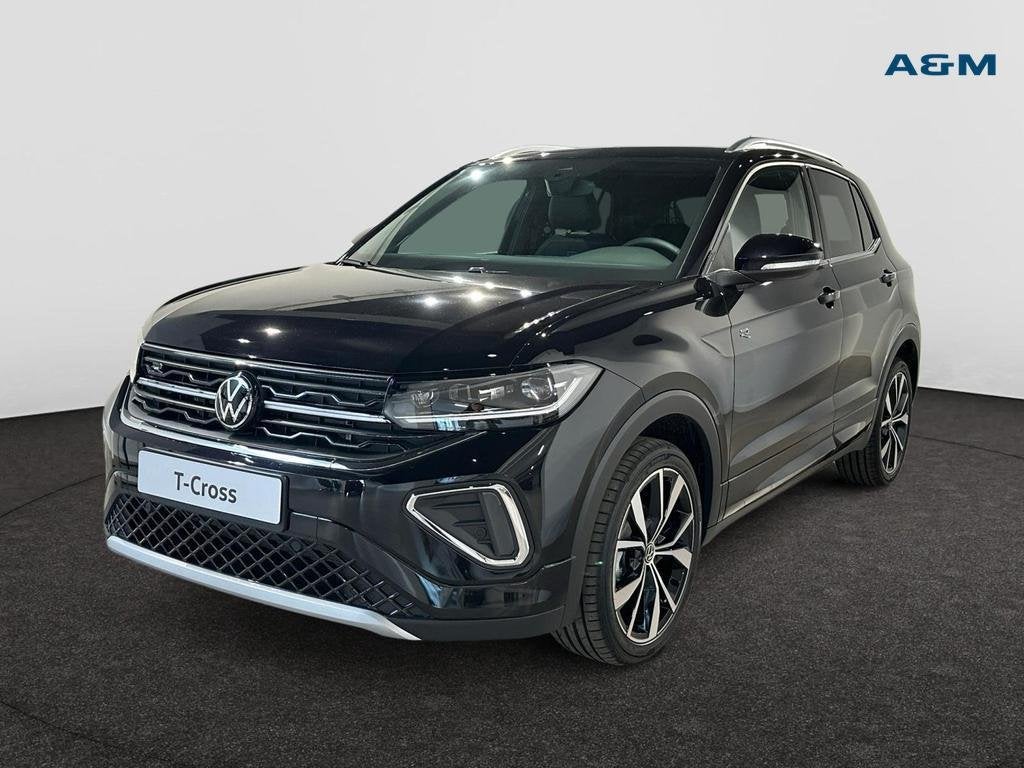 Volkswagen T-Cross T-Cross 1.0 TSI R-Line Business Premium O, Auto's, Volkswagen, Automaat, T-Cross, Zwart, https://public.car-pass.be/vhr/bcc57c30-8bdf-4b85-b00a-119cd4a0904f