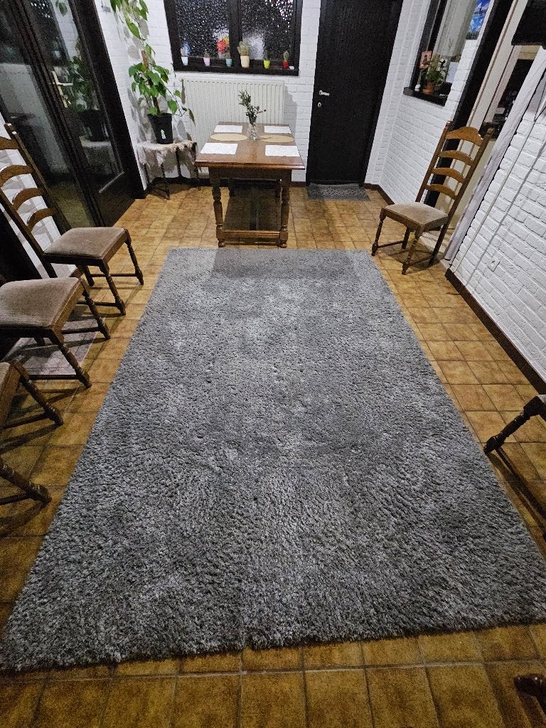 Tapijten, Ophalen, Grijs, 150 tot 200 cm, 200 cm of meer