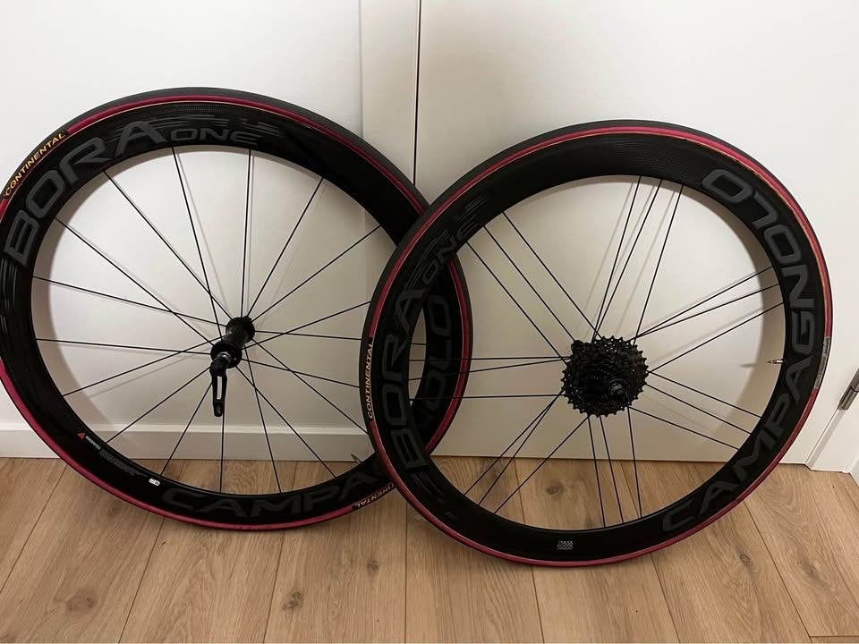 Bora wielen, Fietsen en Brommers, Ophalen, Zo goed als nieuw, Carbon, Velgrem