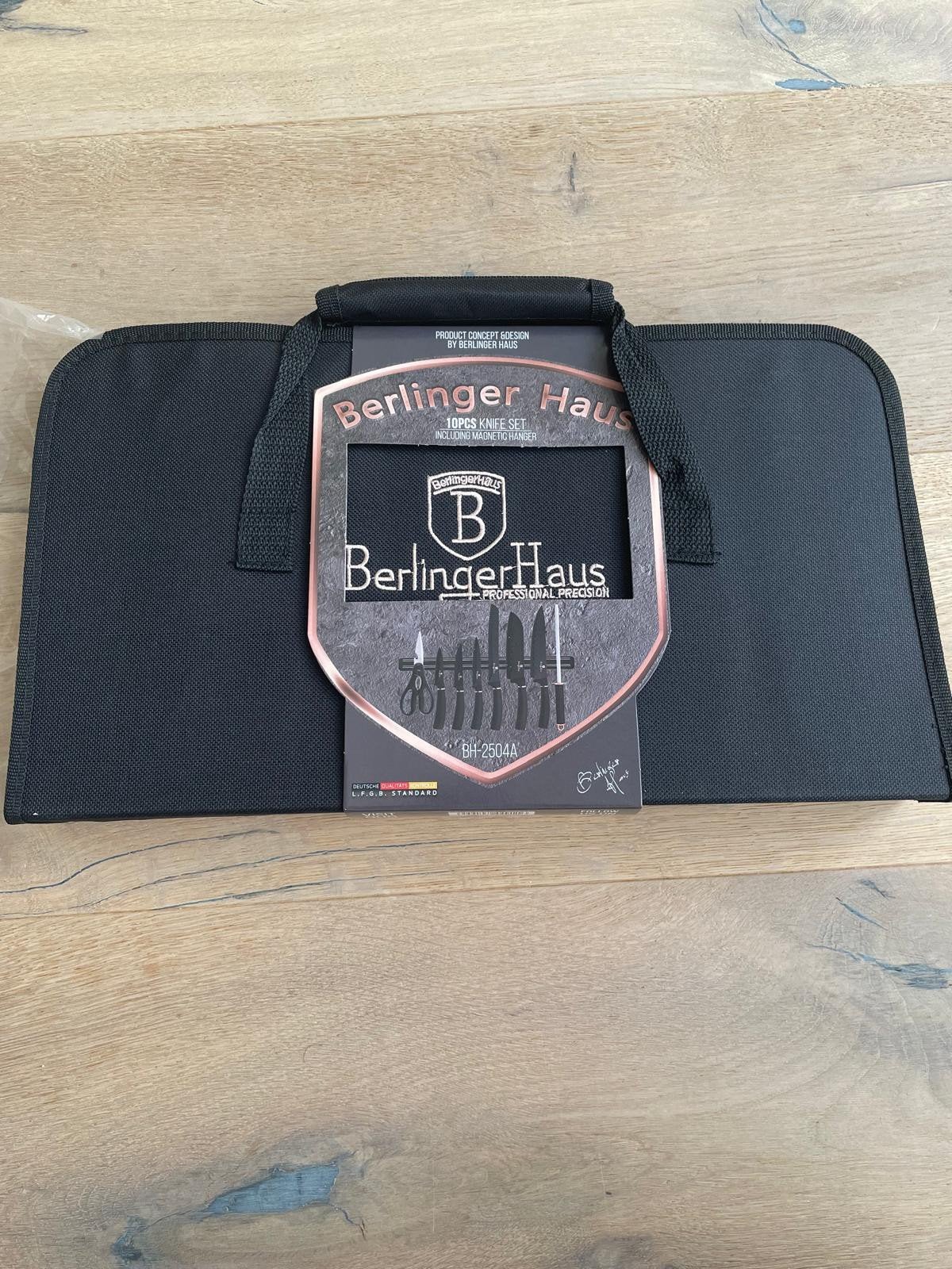 Nieuwe Berlinger Haus Messenset 10-delig met Etui & Magneeth, Huis en Inrichting, Ophalen of Verzenden