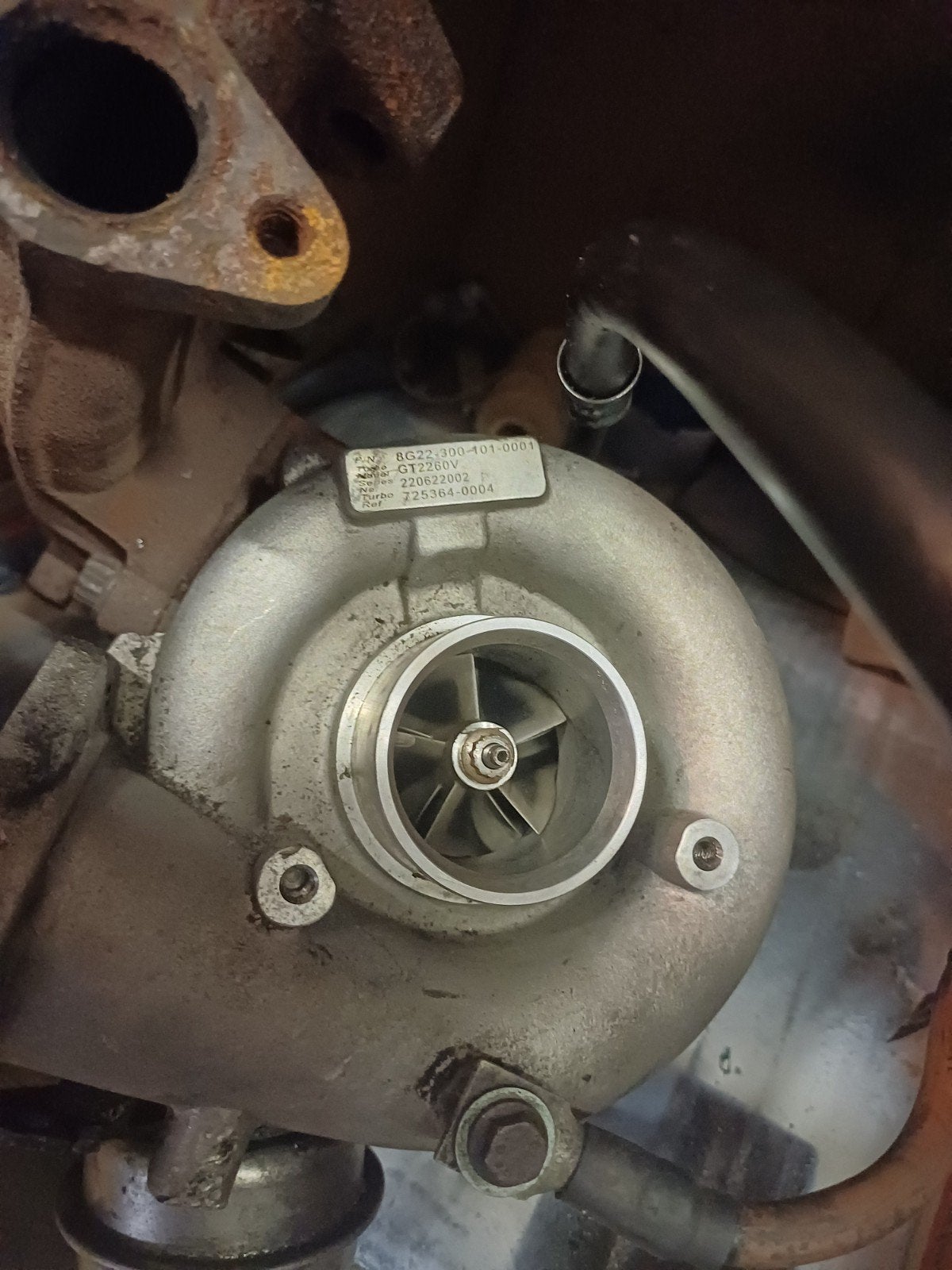 GT2260V turbo met m47 uitlaatspruitstuk, Ophalen of Verzenden, Gereviseerd, BMW
