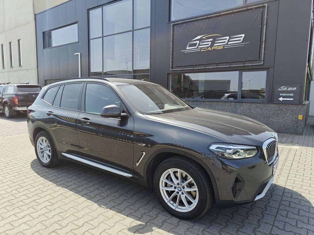 BMW X3 xDrive30e SPORT 292pk/LED/Leder/360/Trekhaak/Apple, Cuir, Argent ou Gris, Achat, Entreprise