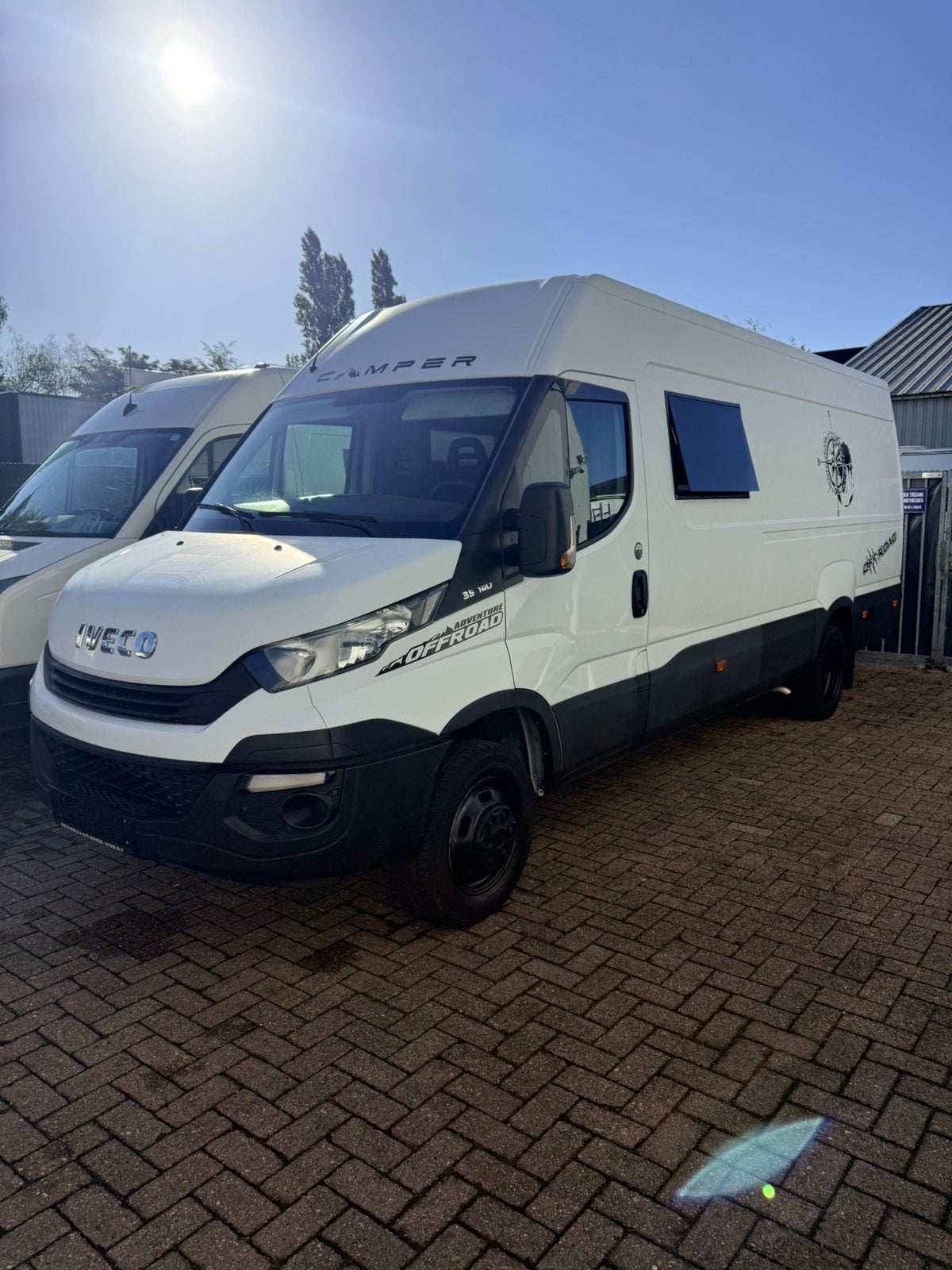 Campervan iveco met garantie, Entreprise, Auvent, Douche