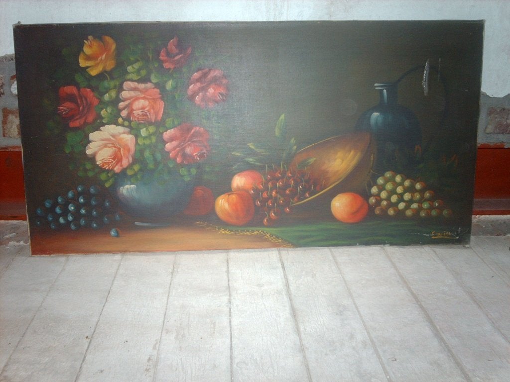 'Klassiek' Stilleven, Antiek en Kunst, Ophalen, Klassiek, Stilleven, Doek