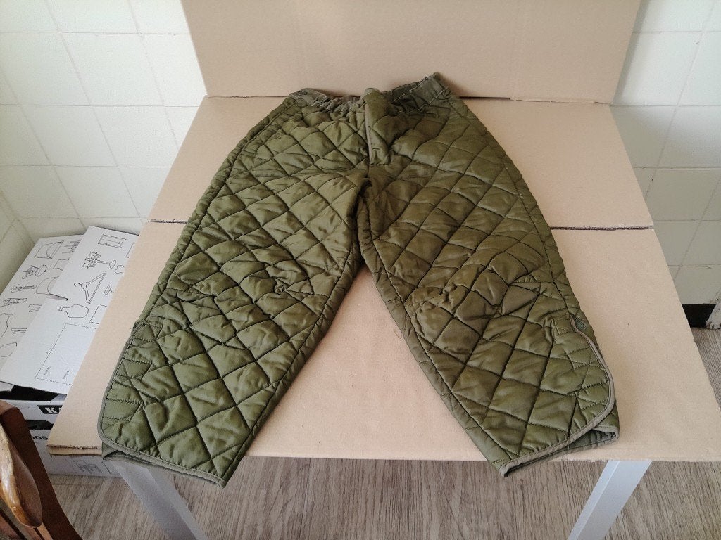 Vintage leger thermobroek Koninklijke Landmacht Maat 8280, Ophalen of Verzenden