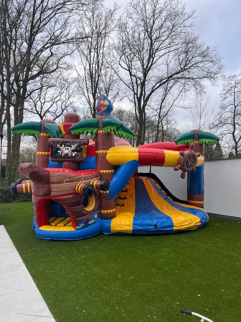 springkasteel, Enlèvement, Utilisé