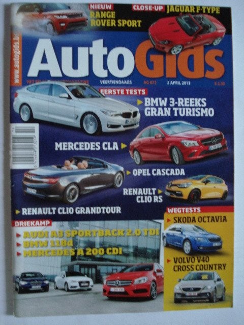 AutoGids 872 Volvo V40 Cross Country/Range Rover Sport/Toyot, Livres, Autos | Brochures & Magazines, Envoi, Utilisé, Général