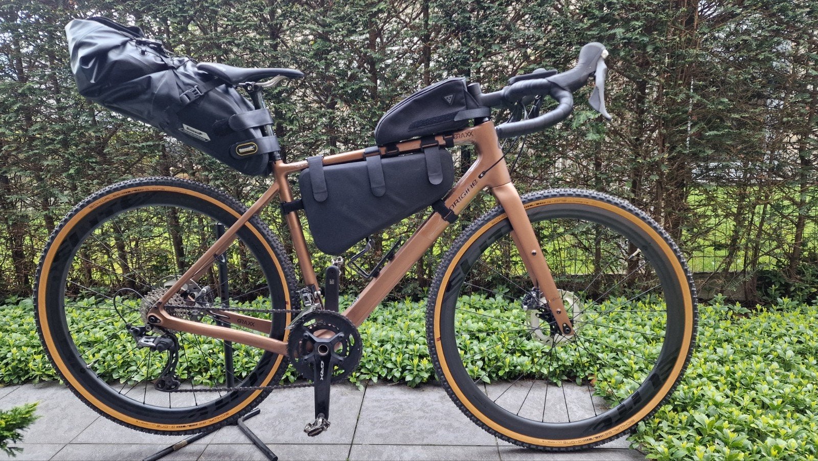 Gravelbike Origine Graxx avec paire de roues Prymahl, 51 à 55 cm, Aluminium, Enlèvement, Utilisé
