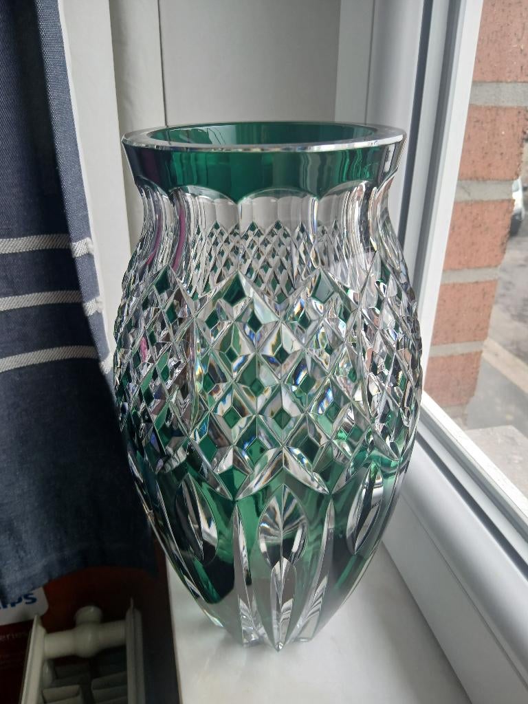 vase vert emeraude val saint lambert signe vsl, Enlèvement ou Envoi