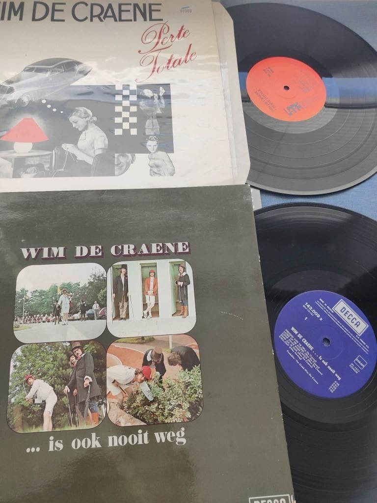 Wim de craene (Is ook nooit weg, openklapb hoes +perte total, Cd's en Dvd's, Ophalen of Verzenden
