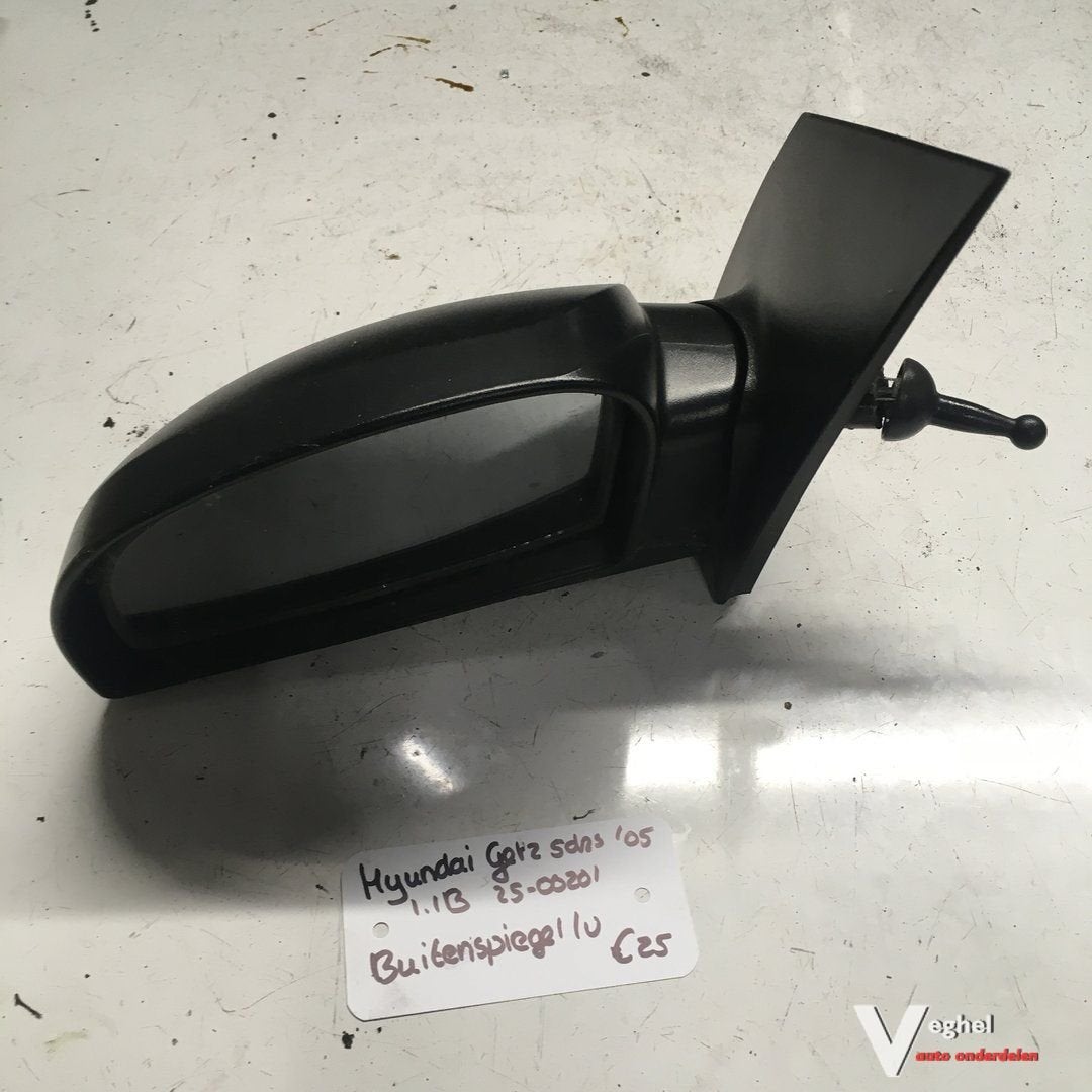 Hyundai Getz 5 drs 1.1 B 2005 2500201  Handbed. Buitenspiege, Gebruikt, -, -, Ophalen of Verzenden