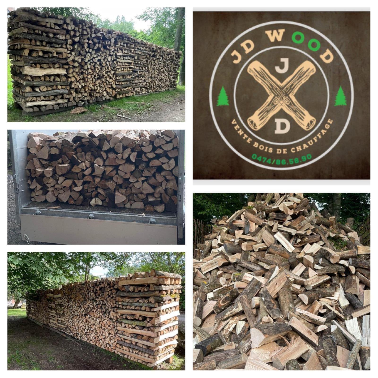 Bois  de chauffage sec