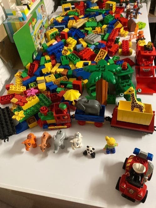 Blocs Lego Duplo, Enlèvement, Utilisé, Briques en vrac, Duplo